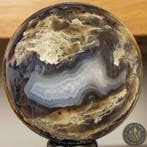 Agate mousse Sphère en agate mousse de qualité, finement