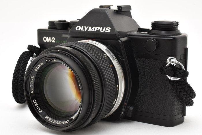 Olympus OM-2 SP Spot Program Film Camera + 1.4/50mm Single, TV, Hi-fi & Vidéo, Appareils photo analogiques
