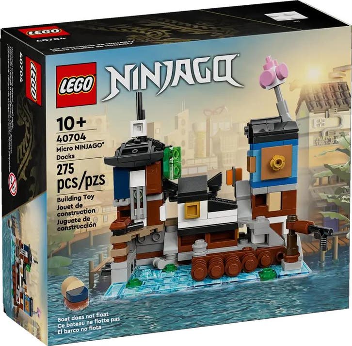 Lego - Micro NINJAGO® haven - 40704, Collections, Collections Autre, Envoi