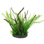 Aquarium kunstplant/ Aquarium decoratie (Hardscaping), Verzenden, Plant(en), Steen of Hout