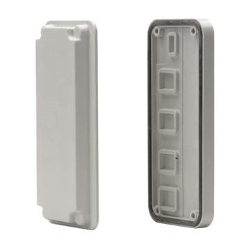 Eaton eindkap met railsteun UR403/8 15X8 - 1860737, Verzenden