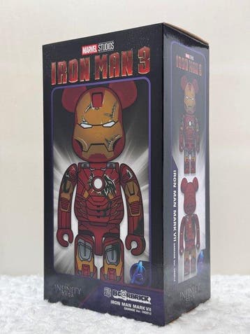 Medicom Toy - BE@RBRICK 400% Iron Man Mark VII (Damage Ver.)