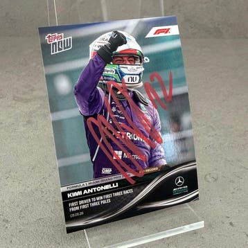 Mercedes - Topps Now - Miami GP 2026 3rd consecutive Formula