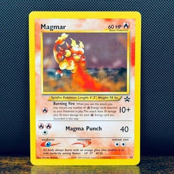 Pokémon Card - Magmar Black Star Promo 44 – Pokémon