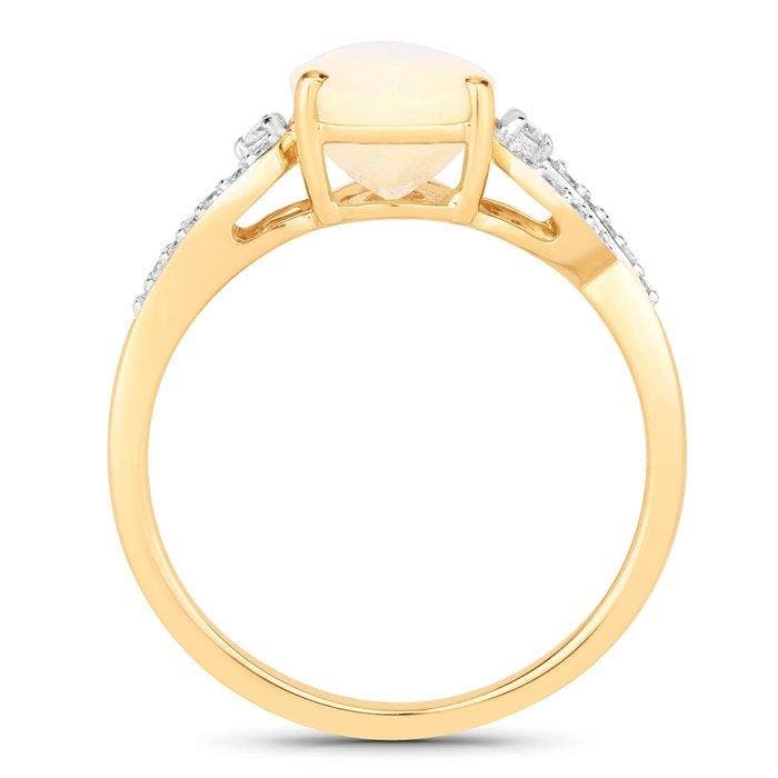 Sans prix de réserve - Bague - 14 carats Or jaune - 1.15ct., Bijoux, Sacs & Beauté, Bagues