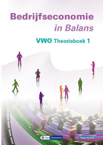 vwo / Bedrijfseconomie in Balans / theorieboek 1, Boeken, Verzenden, Gelezen, Sarina van Vlimmeren