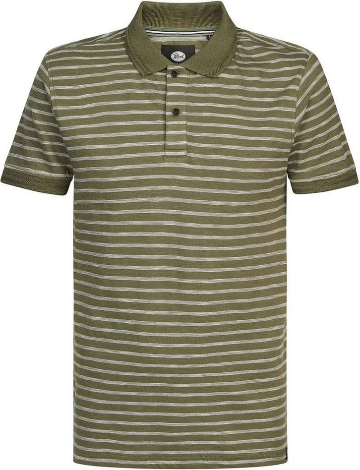 Petrol Polo Strepen Groen maat Maat 52/54 (L) Heren, Vêtements | Hommes, Polos, Envoi