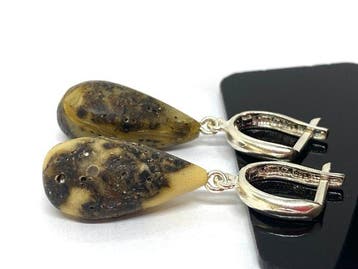 La Symphonie Terre et Mer : Boucles doreilles pendantes en
