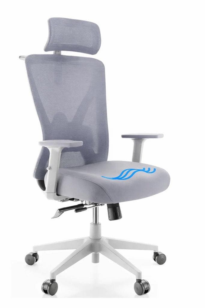 2dekans | Backerz – Ergonomische Bureaustoel – 44-56 cm, Huis en Inrichting, Bureaus, Ophalen of Verzenden