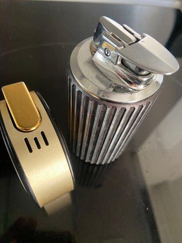 Sans prix de réserve - Briquet de table - Acier (inoxydable)