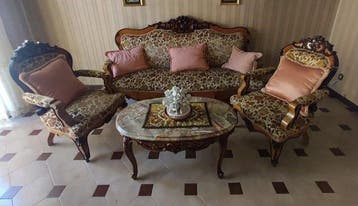 Louis Philippe Drieluik (3) - Palissander, Esdoorn -