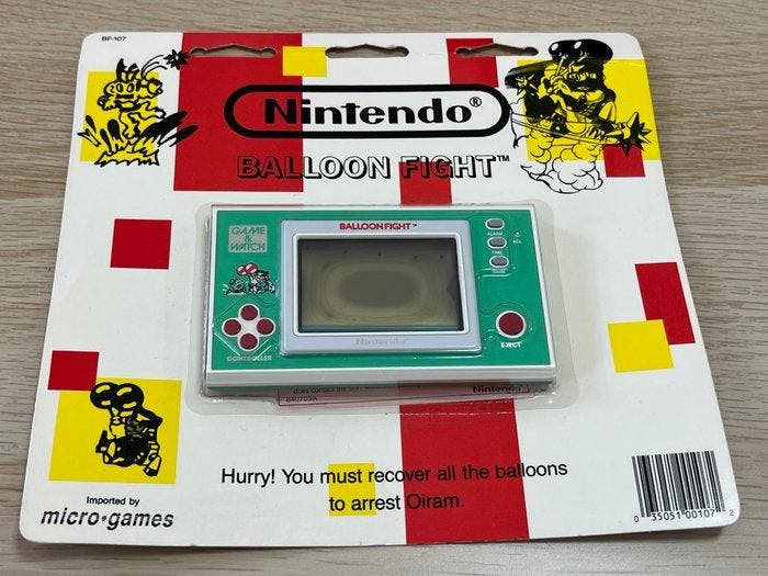 Nintendo - Game & Watch - Balloon Fight (BF-107) - Micro, Games en Spelcomputers, Spelcomputers | Overige Accessoires