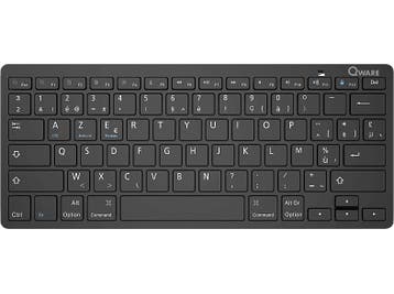 Qware - Draadloos toetsenbord - Azerty - Zwart, Verzenden, Qware, Draadloos, Nieuw