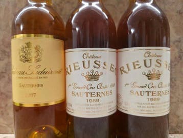1989 Château Rieussec (2x) & 2007 Château Suduiraut -
