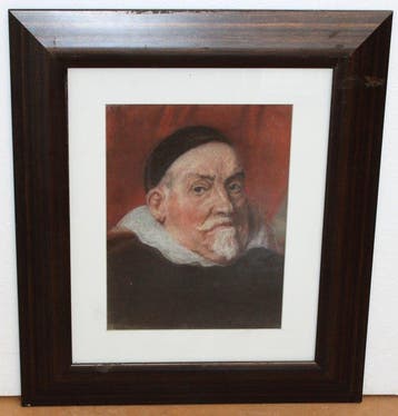 École Flamande (XX) - NO RESERVE - Portrait dun juge