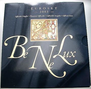 3xmunten set 1 Cent-2 Euro 2003 Benelux, Verzenden, België