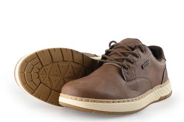 Skechers Veterschoenen in maat 43 Bruin, Kleding | Heren, Schoenen, Bruin, Verzenden, Zo goed als nieuw, Skechers