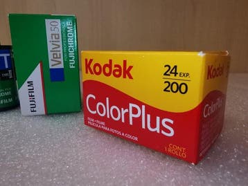 Kodak, Fuji 6 film expired Ongebruikte fotofilm