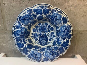 De Porceleyne Fles, Delft - Wandbord - Delfts blauw groot