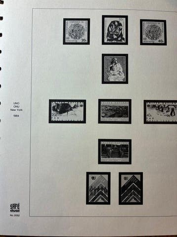 VN - Nations Unies (ONU) collection de timbres