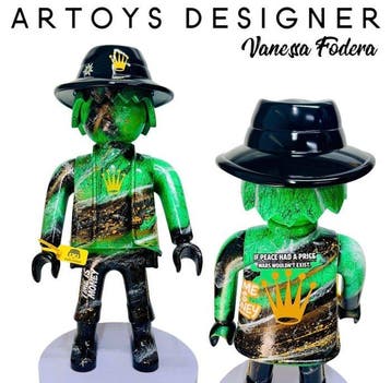 Vanessa Fodera (1981) - ŒUVRE UNIQUE PLAYMOBIL XXL - ROLEX