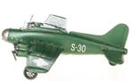 Figuur - Oldtimer war plane - Metaal