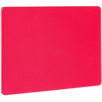 Snijplank | LDPE | Rood | HACCP | 450x300x10(h)mm HENDI, Verzenden, Nieuw in verpakking