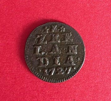 Nederland, Zeeland Duit 1727 (Zonder minimumprijs), Postzegels en Munten