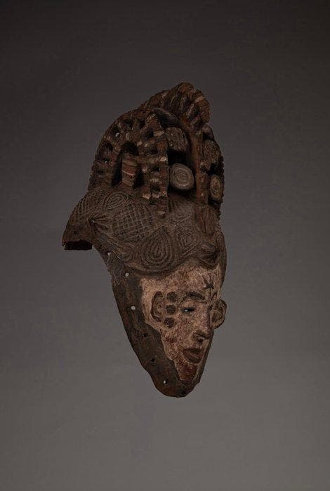 Mask - Igbo - Nigeria, Antiek en Kunst, Kunst | Niet-Westerse kunst