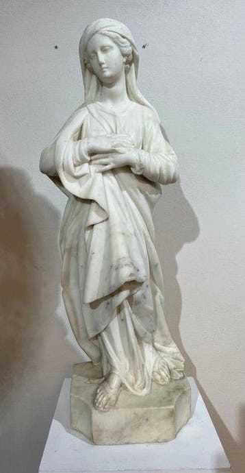 Genova XVIII secolo - sculptuur, Immacolata Concezione - 90