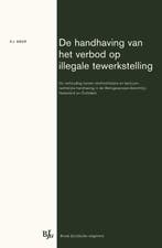De handhaving van het verbod op illegale tewerkstelling, Verzenden, Zo goed als nieuw, P.J. Krop