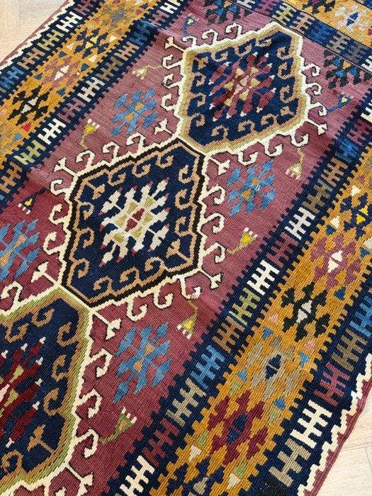 Kelim Nomad - handgeweven - wol - Kelim - 192 cm - 110 cm, Maison & Meubles, Ameublement | Tapis & Moquettes