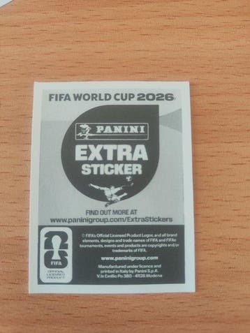 2026 Panini World Cup Stickers Cristiano Ronaldo Extra, Verzamelen, Nieuw