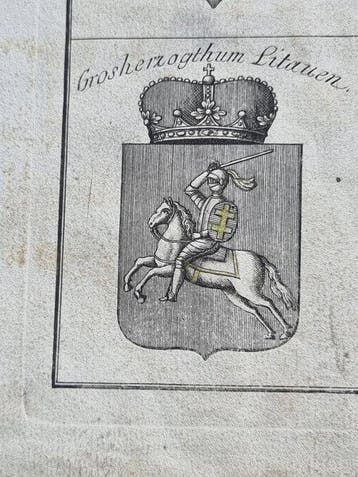Europa - Heraldische wapens van de koninkrijken: Polen,
