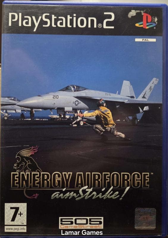 Energy Airforce Aim Strike! (ps2 used game), Consoles de jeu & Jeux vidéo, Jeux | Sony PlayStation 2, Enlèvement ou Envoi