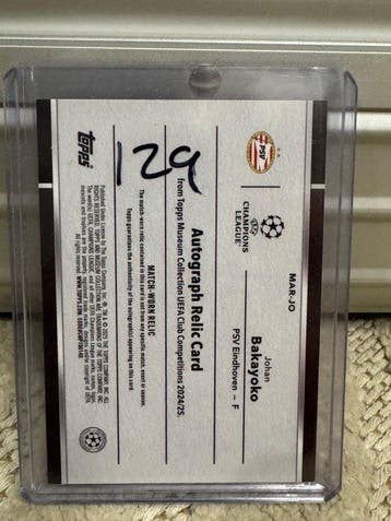 2024/25 Topps Topps Museum Collection UEFA Club Competitions