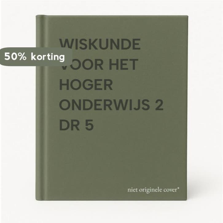 WISKUNDE VOOR HET HOGER ONDERWIJS 2 DR 5 9789011046603, Boeken, Schoolboeken, Gelezen, Verzenden