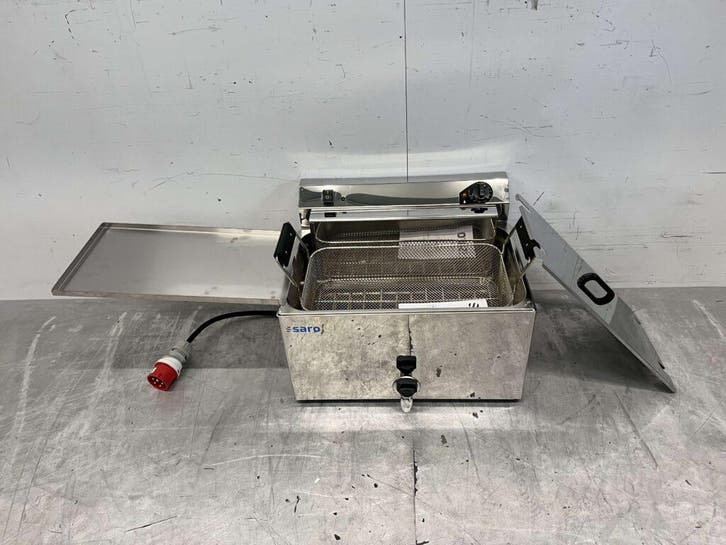 Friteuse Saro Patisserie en acier inoxydable 16 litres 400V, Zakelijke goederen, Horeca | Overige, Verzenden