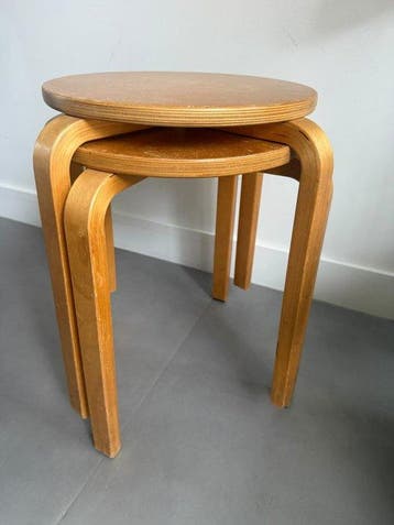 IKEA - Kruk (2) - Frosta - Hout - IKEA Frosta krukjes
