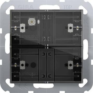 Gira KNX 2-Gang Drukknop Sensor Systeem 55 - 501200, Verzenden, Nieuw