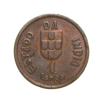 Portugees-India. República. 1 Tanga 1934 - Escassa (Zonder