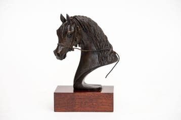 Moderne bronzen kabinetstuk Nicolasa Domecq..., Antiek en Kunst