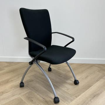 complete set van 4 stuks Haworth comforto X99, Huis en Inrichting, Gebruikt, Zwart