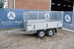 Veiling: Aanhangwagen BW Trailer 750kg 300x150x100cm Nieuw, Autos : Divers, Remorques, Ophalen