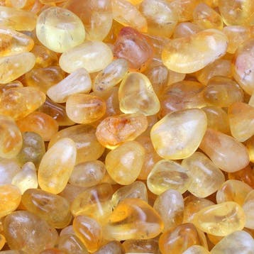 Nieuw! - Citrien - Gepolijste stenen - XL-lot- 1 kg