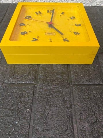Klok - Bino - Art Deco Plastic - 1980-1990, Antiek en Kunst