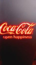 Lichtgevende fles - Coca-Cola - Lichtbak - Plastic, Antiek en Kunst