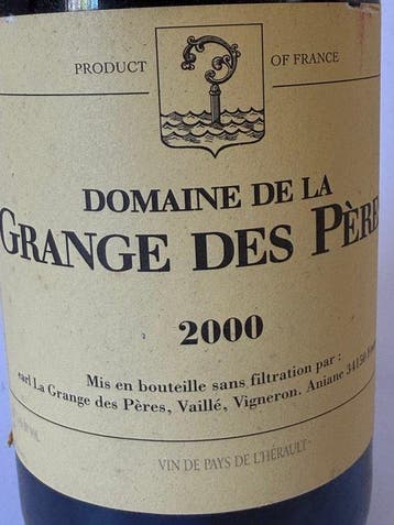 2000 Domaine de la Grange des Pères - Vin de Pays de