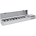 Gekoelde structuur GN 10x1/3, met deksel, Verzenden, Nieuw in verpakking, Koelen en Vriezen