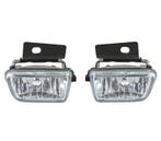 PHARES ANTIBROUILLARD VOLKSWAGEN VW GOLF MK2 83-91FOND CHROM, Autos : Pièces & Accessoires, Verzenden